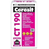 Ceresit CT 190, РБ. 25 кг. Для приклеивания и армирования минеральной ваты.