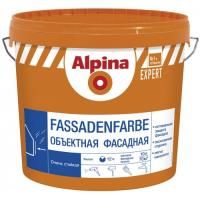 Краска ВД-АК Alpina EXPERT Fassadenfarbe, белая, 10 л / 15,5 кг