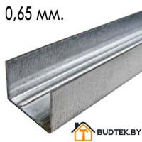 Профиль направляющий UD 28/27 3000х28х27 металл 0,6 мм