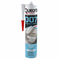 Quelyd 007 Клей-герметик для влажных помещений (белый) 460г