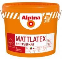 Краска Alpina EXPERT Mattlatex База 1, белая, 10 л / 16,2кг