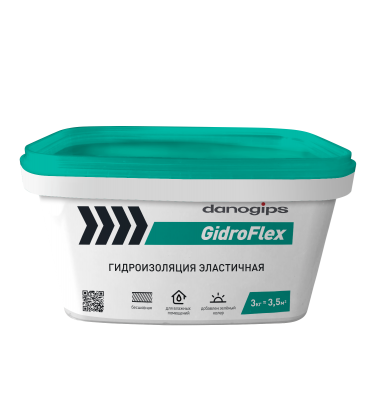 Гидроизоляция Danogips GidroFlex 3кг РФ