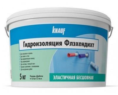 Кнауф Флэхендихт мастика гидроизоляционная 5кг РОССИЯ
