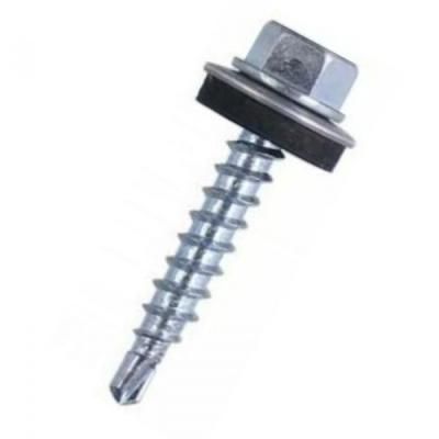 Саморез Кровельный 4,8*35 Цинк (цвет металл)  250шт