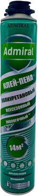 Клей-пена полиуретановый ADMIRAL 800мл/1000мл