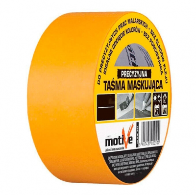 Лента малярная из рисовой бумаги 30 мм x 50 м Motive