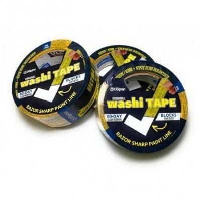 Лента Малярная Washi на Рисовой бумаге 30мм* 50м