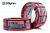 Малярная лента Blue Dolphin "CONTRACTOR" MT-PE для наружных работ, красная 48мм*50м