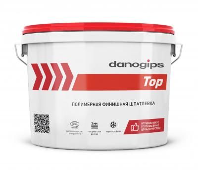 Шпатлевка DANOGIPS TOP-5 финишная 16,5кг (ведро), РФ