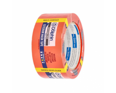 Лента Малярная Dolphin ПВХ Оранжевая 50м*48мм (Польша)