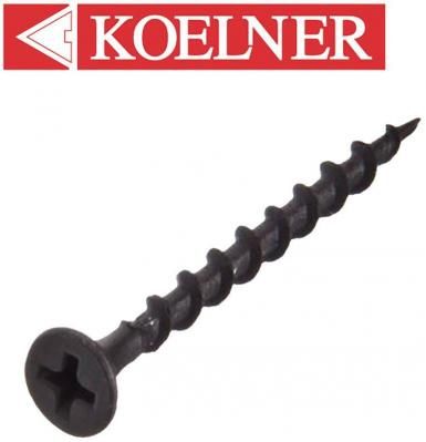 Саморез  KOELNER Фасовка (200шт)   по дереву  B-FТ 3,5*25мм     РП